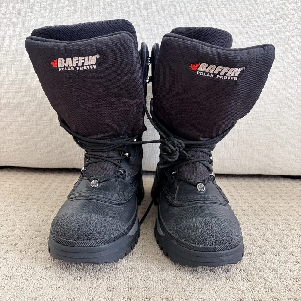 Baffin CROSSFIRE Extreme Cold Weather Winter Boots in Black Men US 12 NWOB